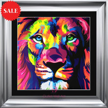 Lion Wall Art 75cm x 75cm - Outlet Wall Art