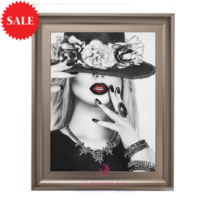 Milan Pose 1 choice of frames Frame 95cm x 75cm - Outlet Wall Art
