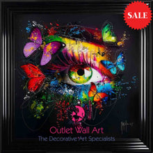 Patrice Murciano Butterfly Eye Glitter Wall Art - Outlet Wall Art