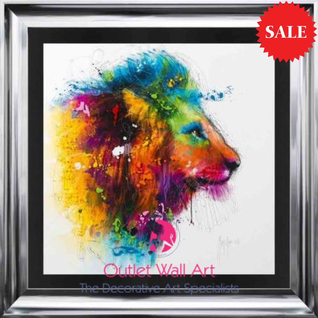 Patrice Murciano Lion wall art | Outlet Wall Art