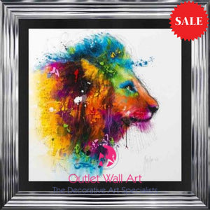 Patrice Murciano Lion wall art - Outlet Wall Art
