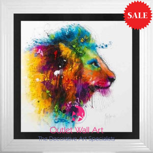 Patrice Murciano Lion wall art - Outlet Wall Art