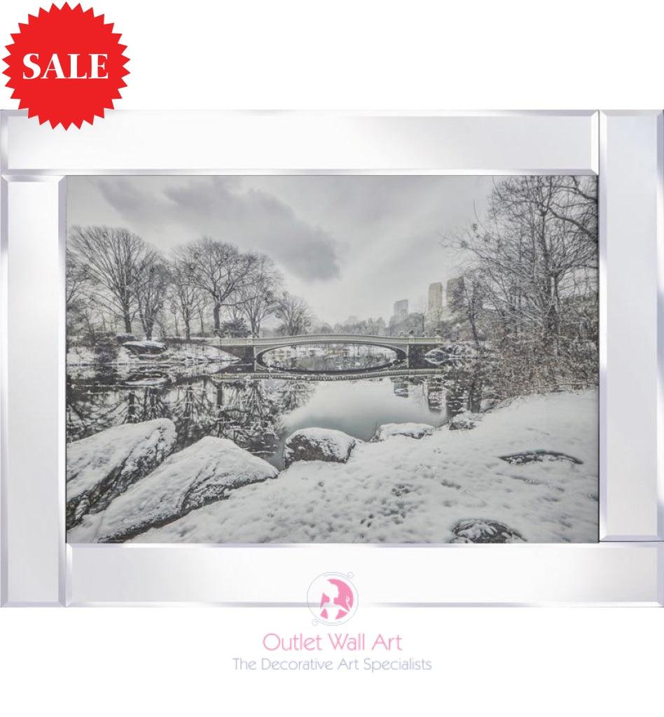 Snowy River Bank Sparkle Art - Outlet Wall Art