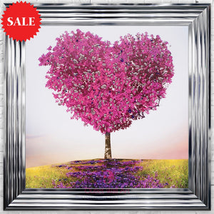 Tree of Love Wall Art 75cm x 75cm - Outlet Wall Art