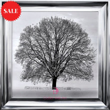 Winter Tree Wall Art 75cm x 75cm - Outlet Wall Art